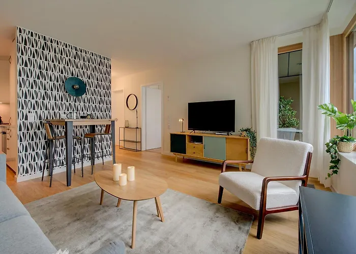 Luxury 1 Bedroom Flat In Kirchberg * Schieren